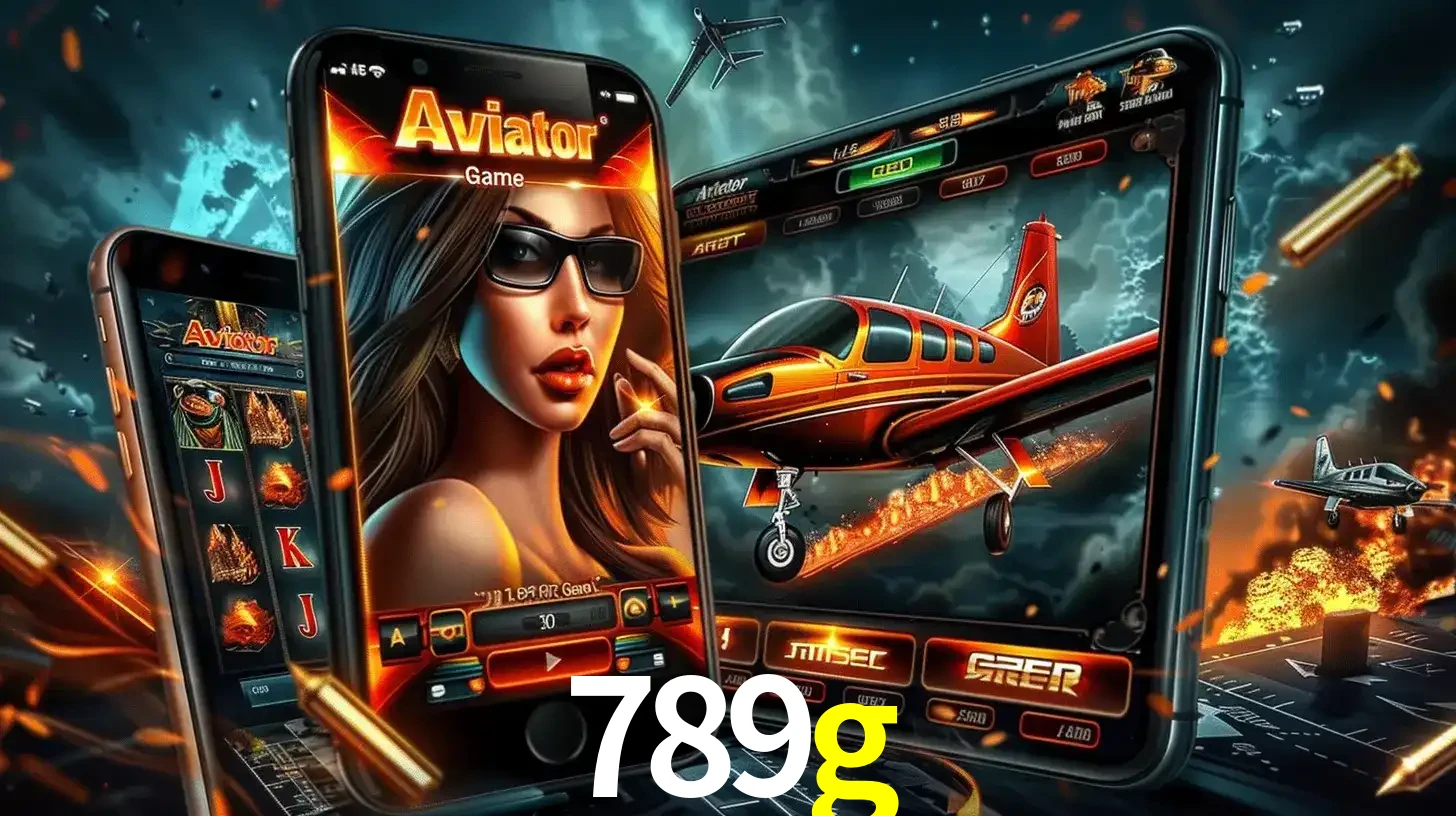 O popular jogo de apostas Aviator exibido em vários celulares e tablets, mostrando a interface emocionante e a ação de voo disponíveis para jogar agora no 789g.
