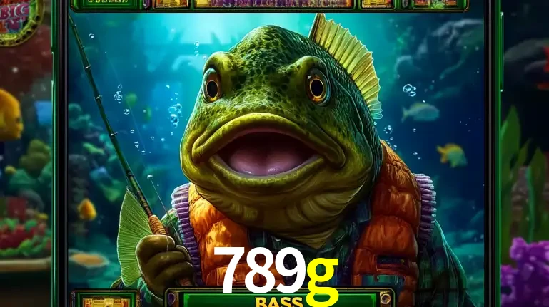 Personagem de peixe pescador do popular jogo de slot com tema de pescaria, uma das emocionantes opções de caça-níqueis para jogar e ganhar no cassino 789g.